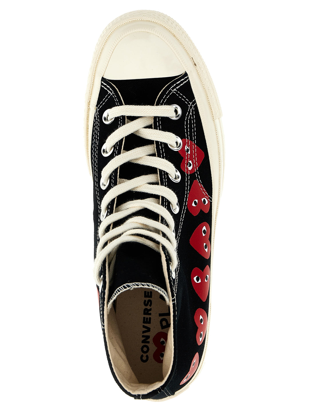 Comme Des GarçOns  Play X Converse Sneakers Black