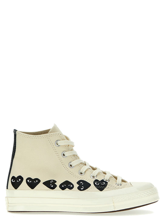 Comme Des GarçOns Play X Converse Sneakers White/Black
