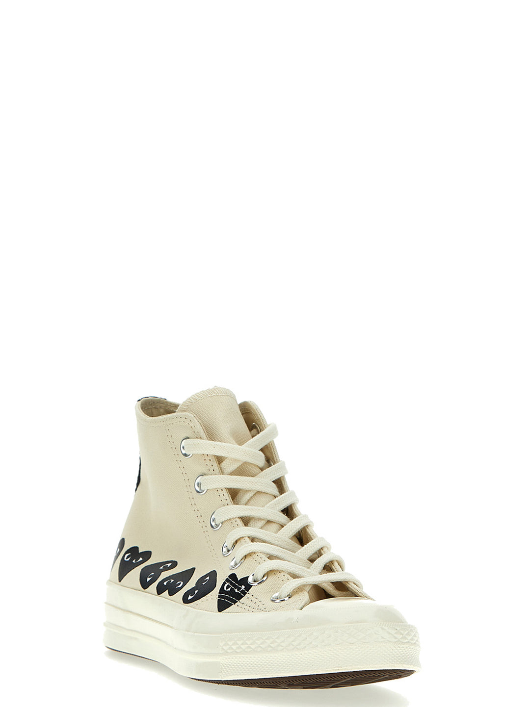 Comme Des GarçOns  Play X Converse Sneakers White/Black