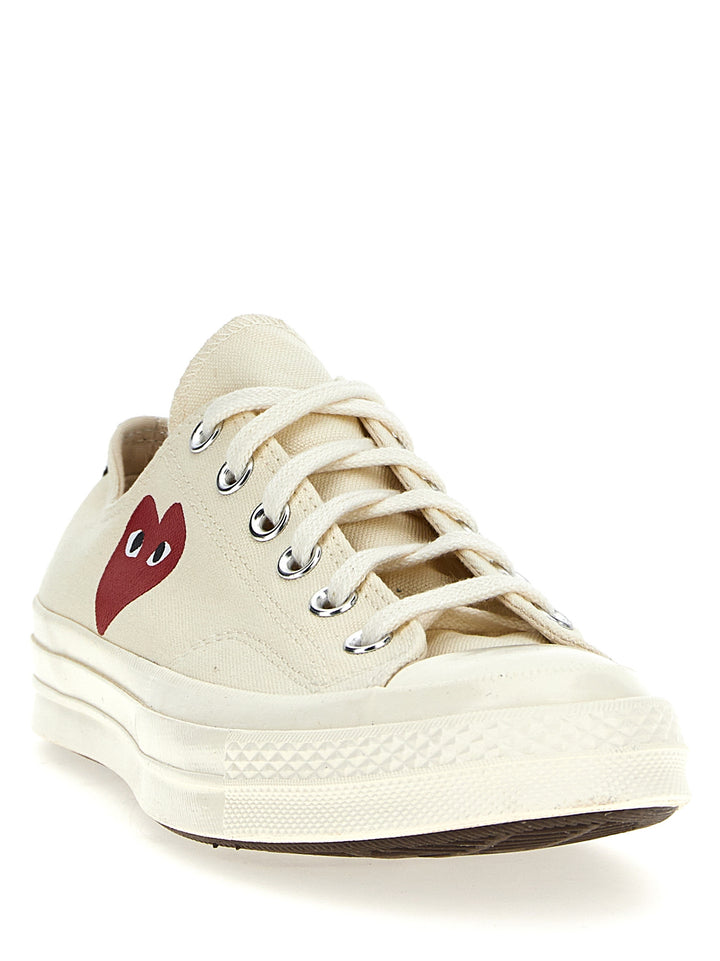 Comme Des GarçOns  Play X Converse Sneakers White