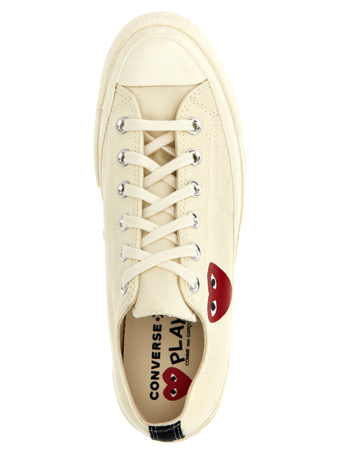 Comme Des GarçOns  Play X Converse Sneakers White