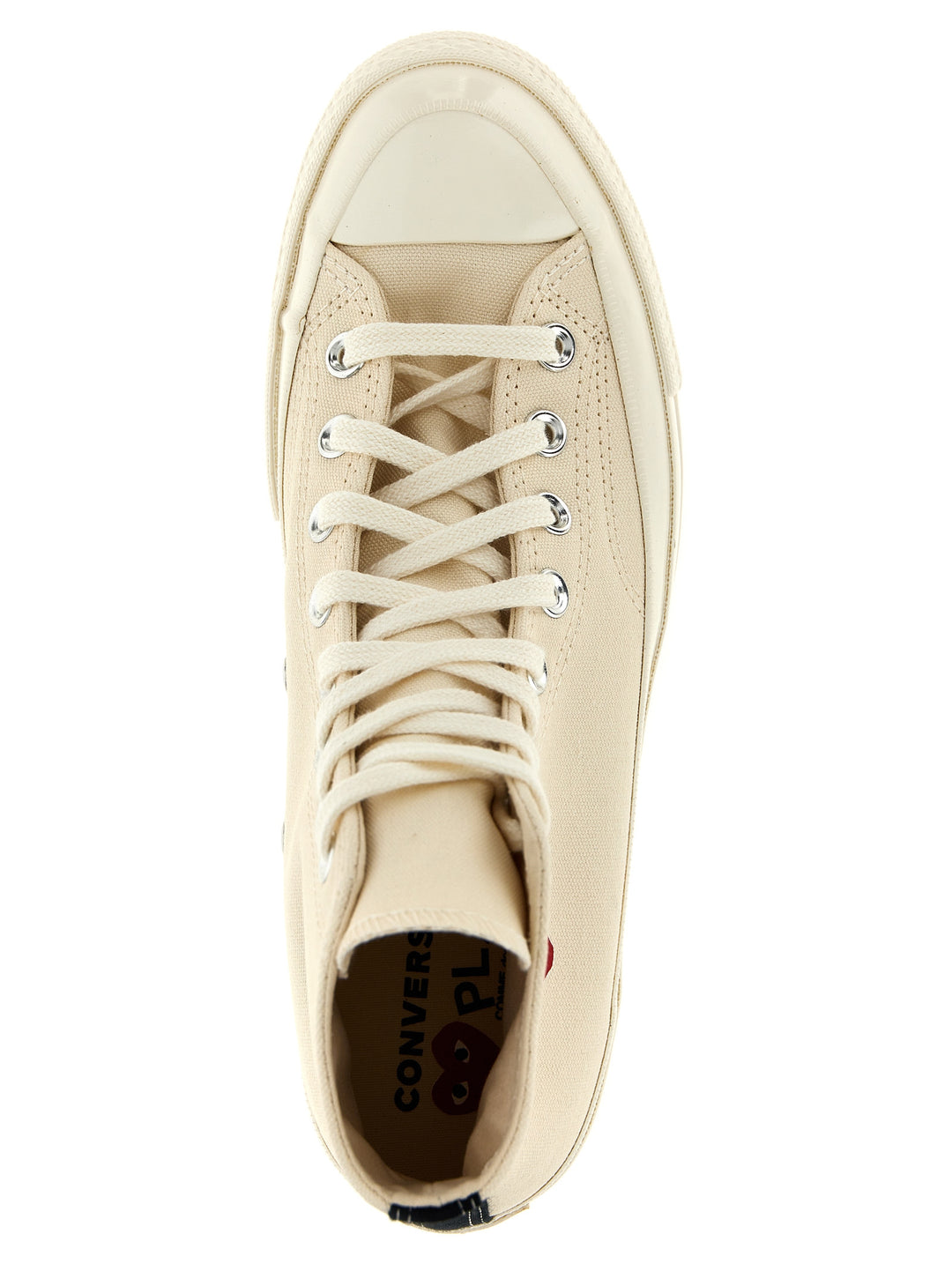 Comme Des GarçOns  Play X Converse Sneakers White