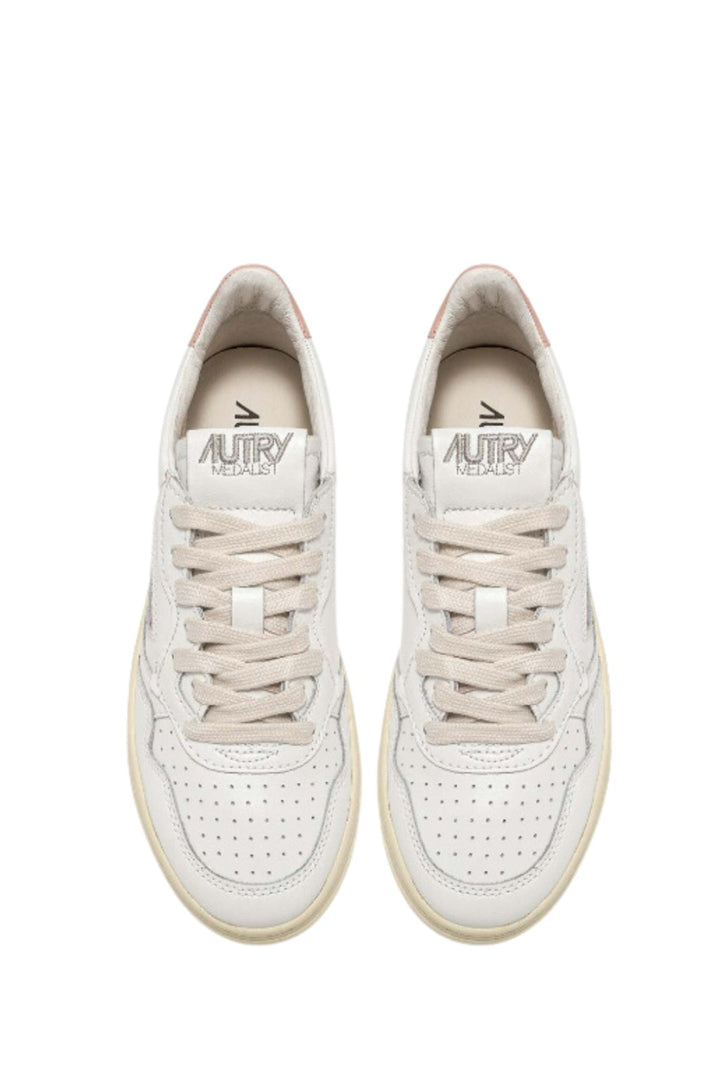 Autry 01 Sneakers White/Pink