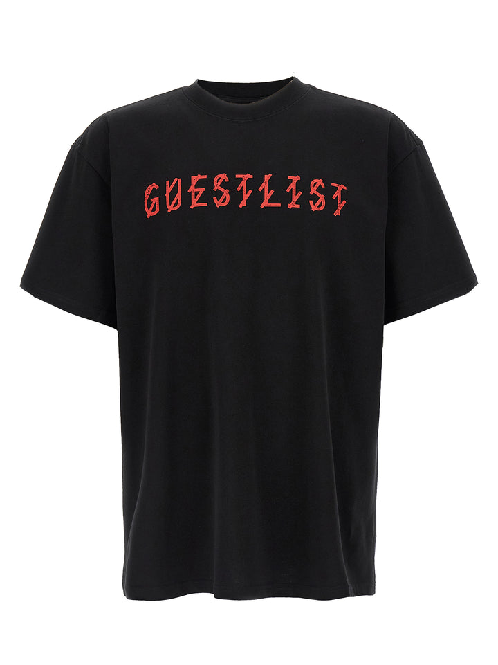 44 Label Guestlist T-shirt - Black | 32abff5592fe8df53b61470eab61e1505d5764ea
