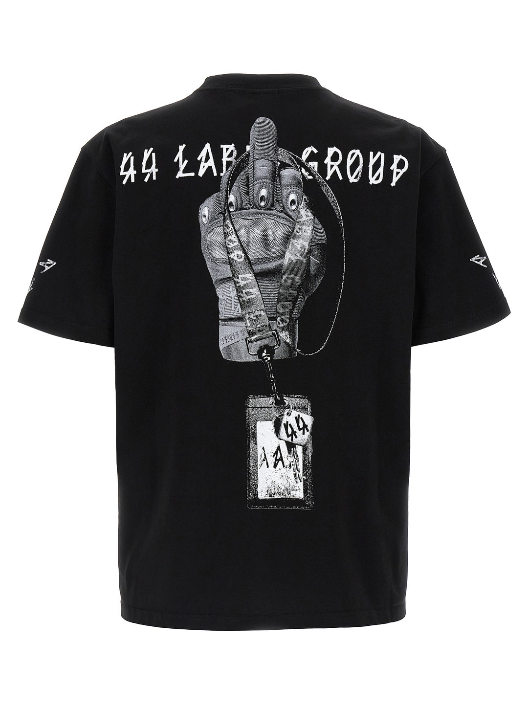 44 Label Gloves T-shirt - White/Black | ef7bfd6b6d064d00d5d4adf5d3328a7b0fdcf0e3