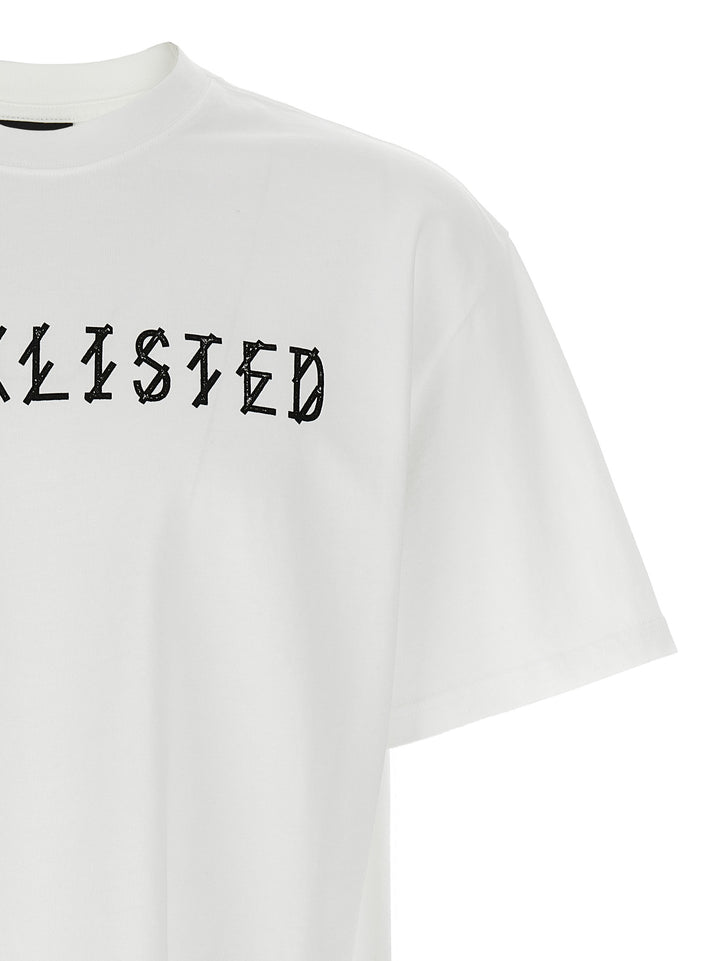 44 Label Blacklisted T-shirt - White/Black | a16a919066dd97348314ab7434960f88c7304f38
