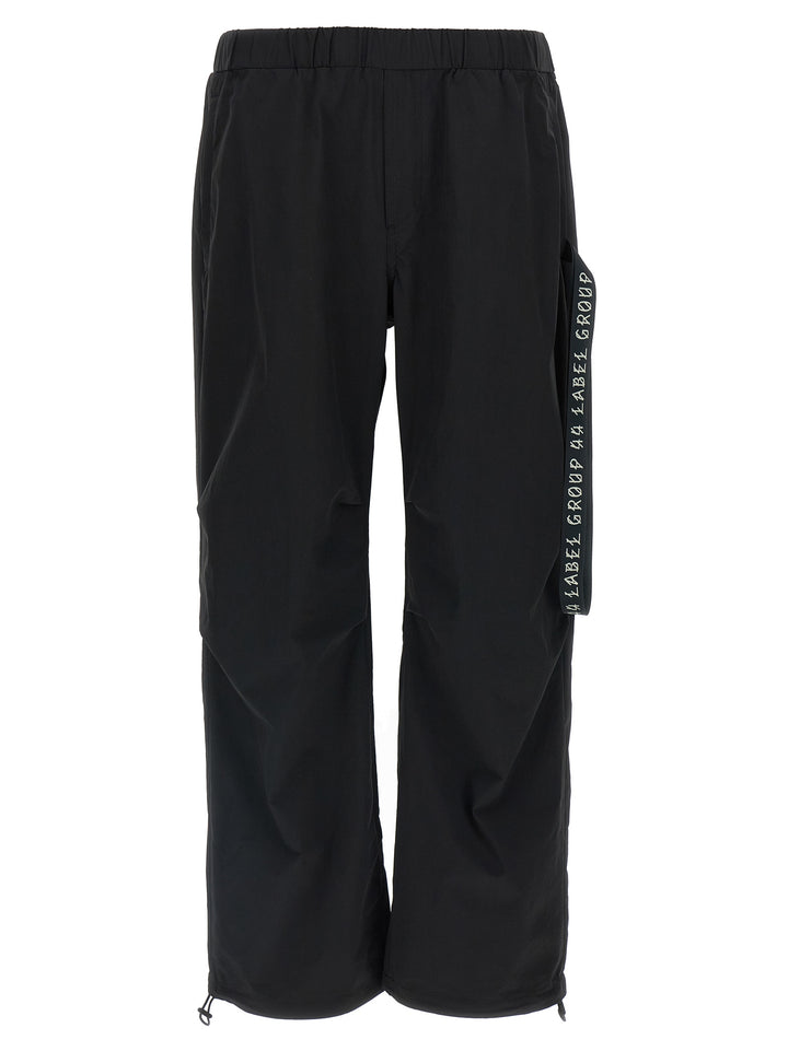 44 Label Id Drawsting Pants - Black | cf31c009816edf6e6df046dfab5e34e30adc2cc8