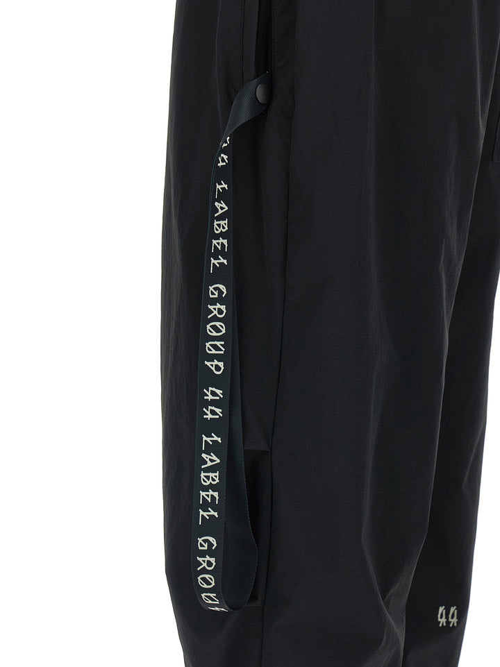 44 Label Id Drawsting Pants - Black | 687cdedcc7bd93dd7e2c78f5b81dbdbf9a682f47