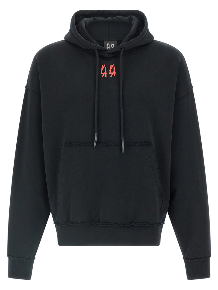 44 Label Drip Sweatshirt - Black | c6c89a741ef4683eef98b5f8e982865bf208c5a8