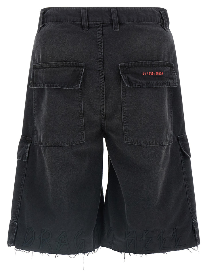 44 Label Cargo Short () Bermuda and Short - Black | 3350361c7036ec496ad14c66f7aeb397f651b208