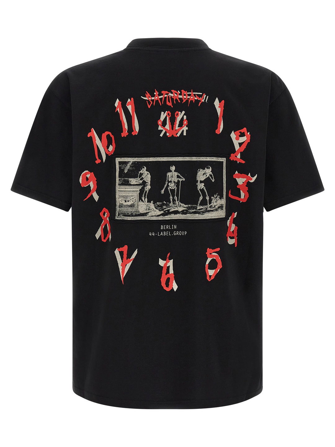 44 Label Printed T-shirt - Black | 4183111e2e7ae6ee69a53c0332e6bea5cee6a613
