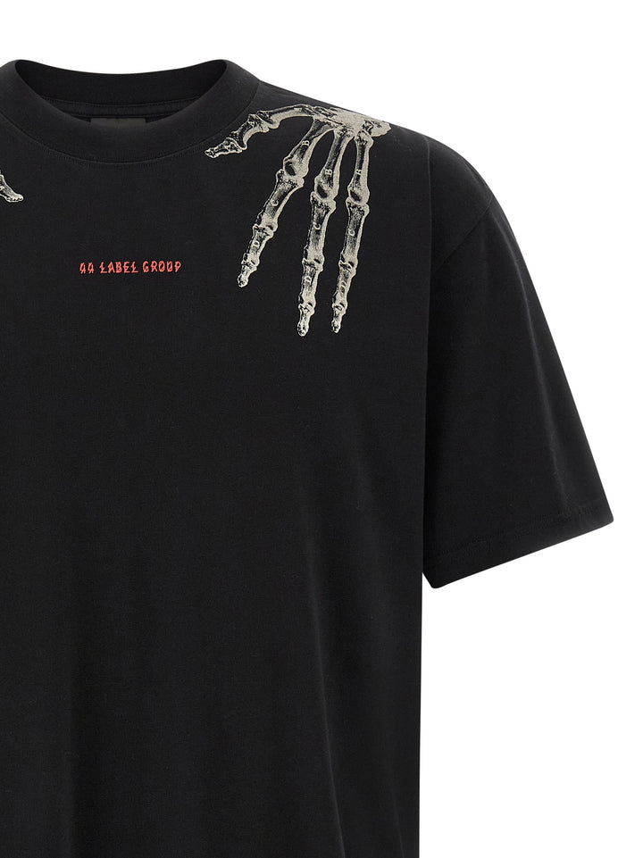 44 Label Printed T-shirt - Black | c1a44a7ce30b10a046e724b0732cd3a3f26dee64
