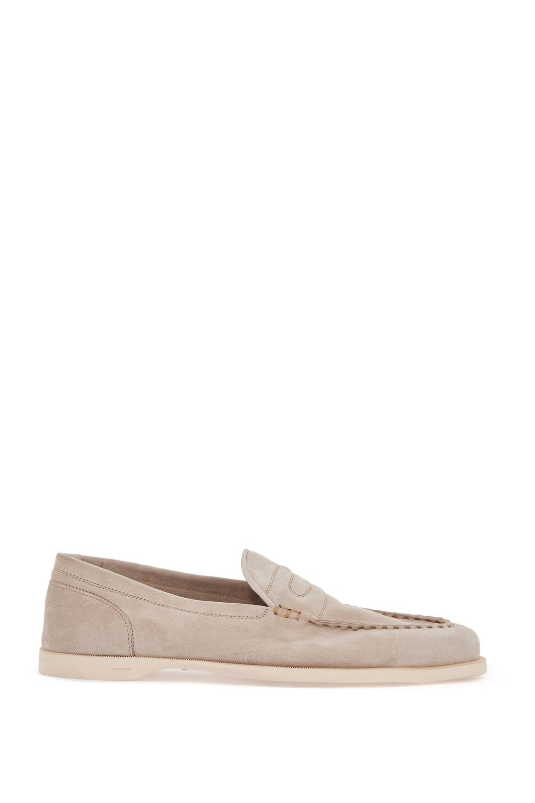 Men's Suede Lace Up Shoes In Sand With Flexible Sole