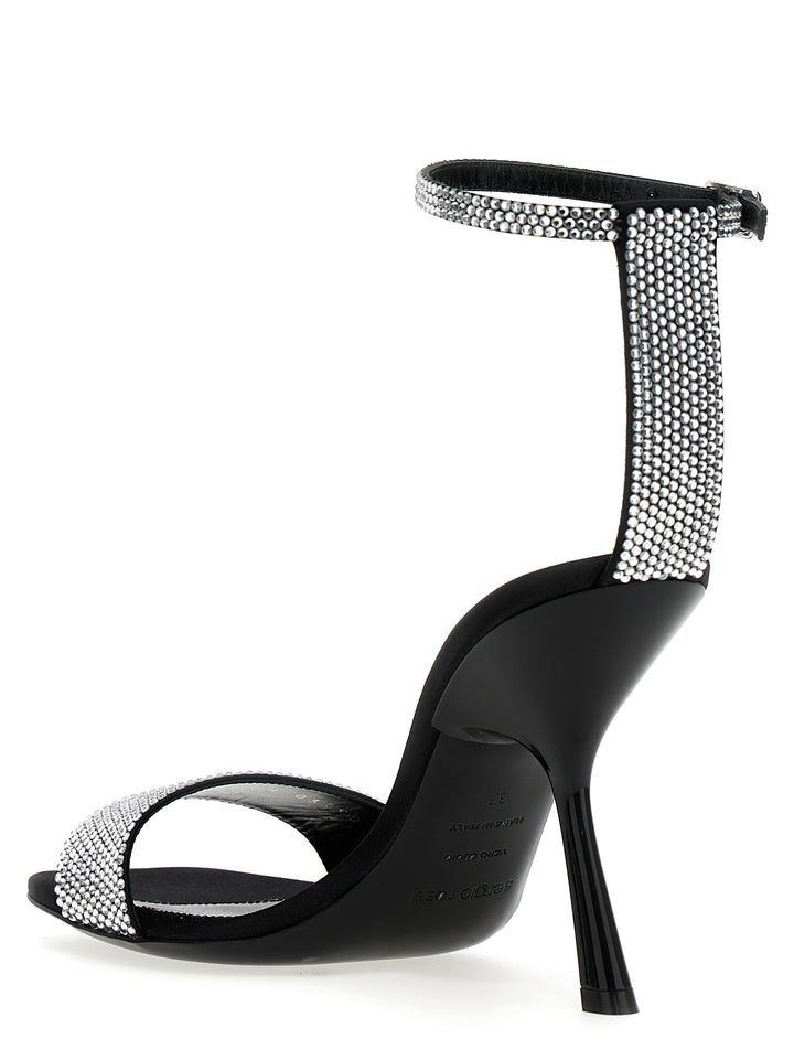 Sergio Rossi Evangelie Sandals - Black | 1b7579d57e6d074d08c9bbc4b27a6f06bc045685
