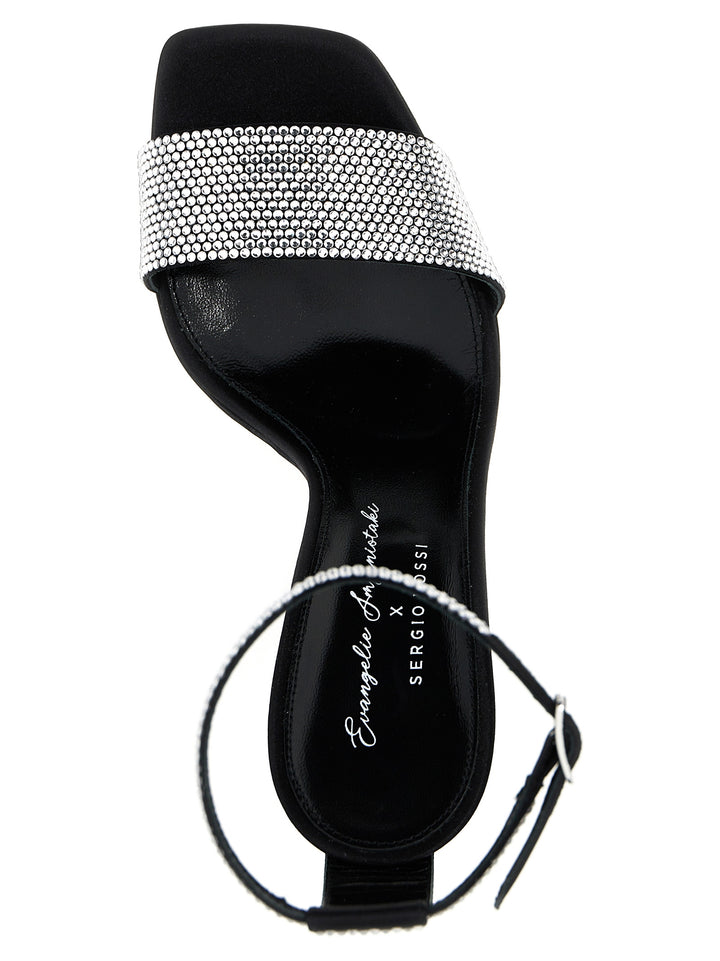 Sergio Rossi Evangelie Sandals - Black | eef5352b22346009f4251741b22f9cc0524b9f2b