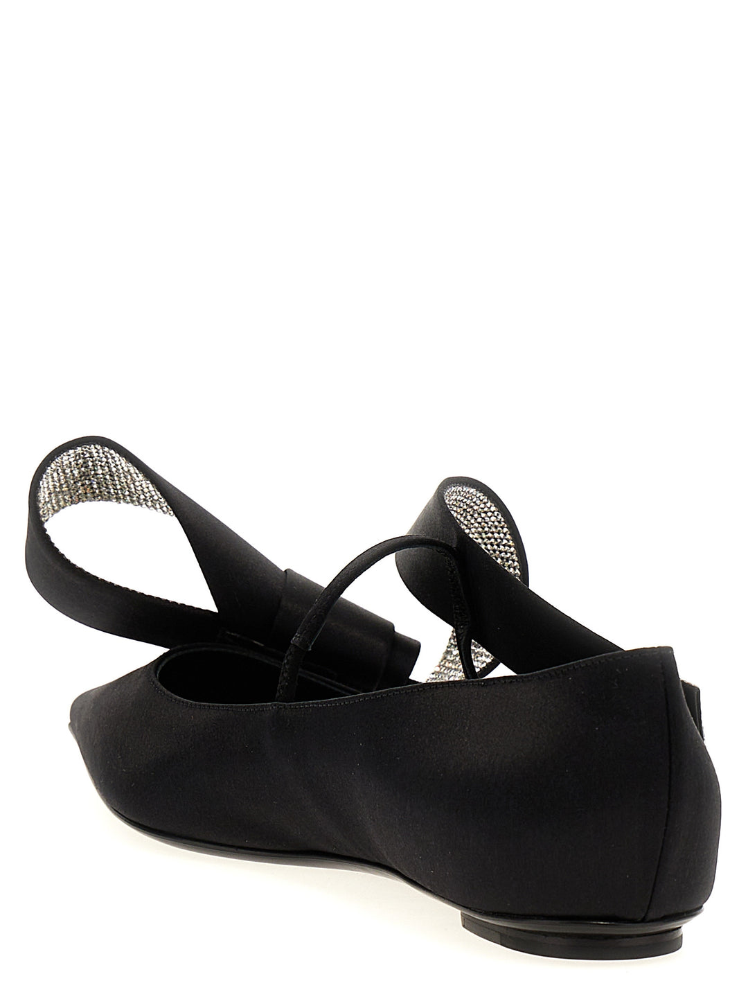 Area Maquise Flat Shoes Black