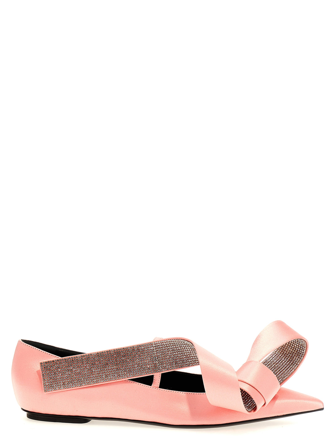 Area Marquise Flat Shoes Pink