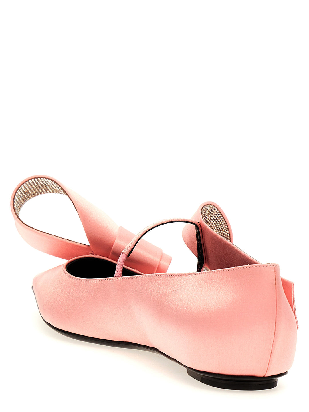 Area Marquise Flat Shoes Pink