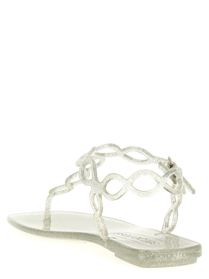 Mermaid Sandals Silver