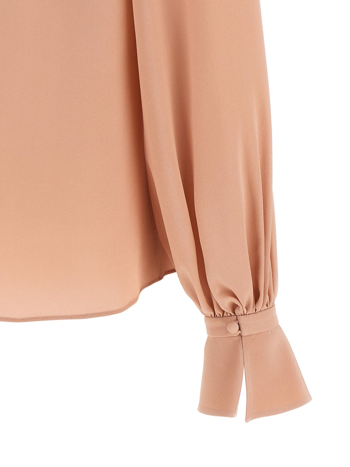Valentino Garavani Valentino Garavani Crêpe Top Tops - Pink | 6c4bc7964f3d0925d4246d8de979864d6e63cc3d