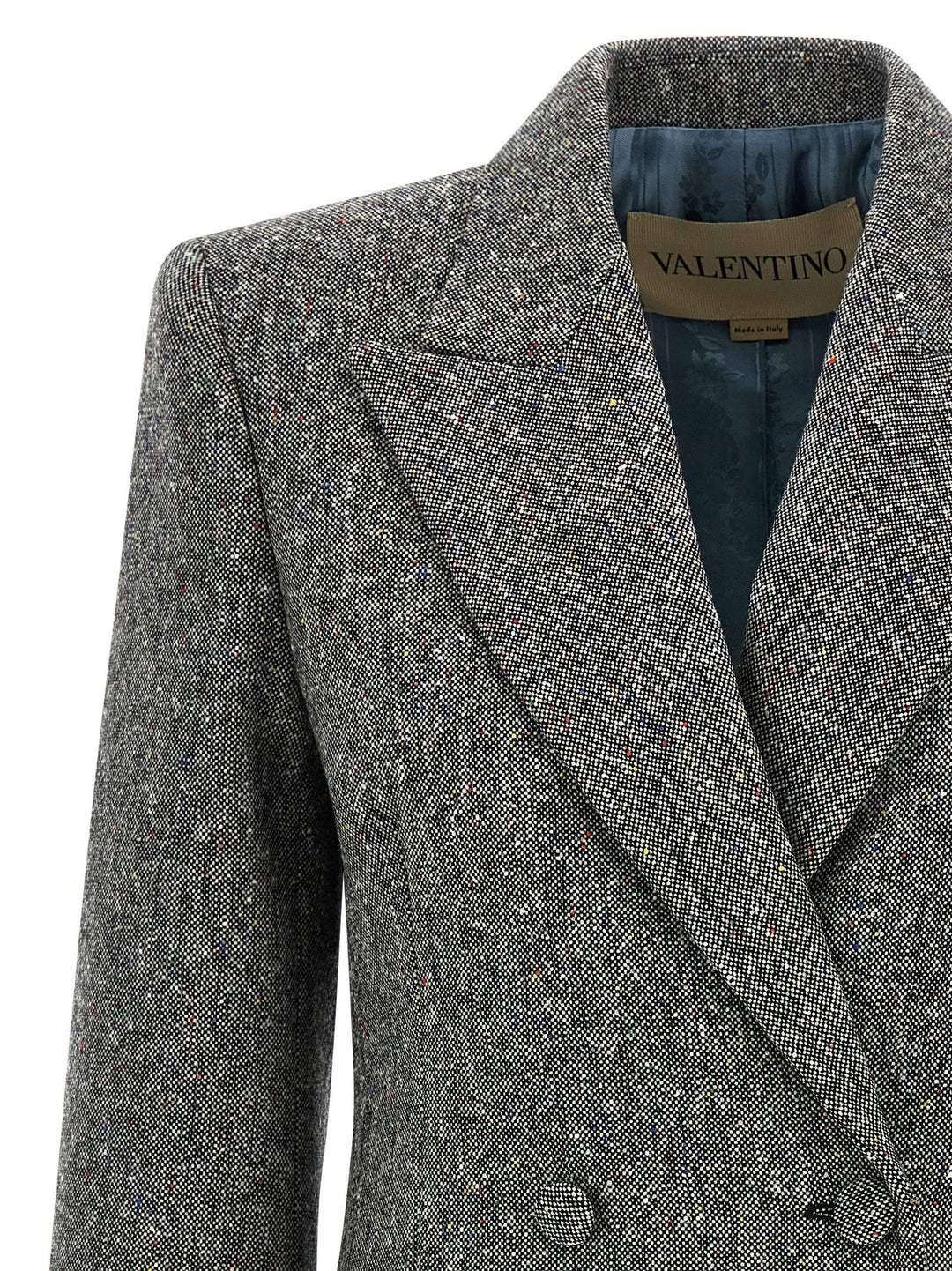 Valentino Garavani Valentino Garavani Double-Breasted Blazer BlazerS - Gray | a6c7e05459d13c39dc48a6a2492fa40b8690902b