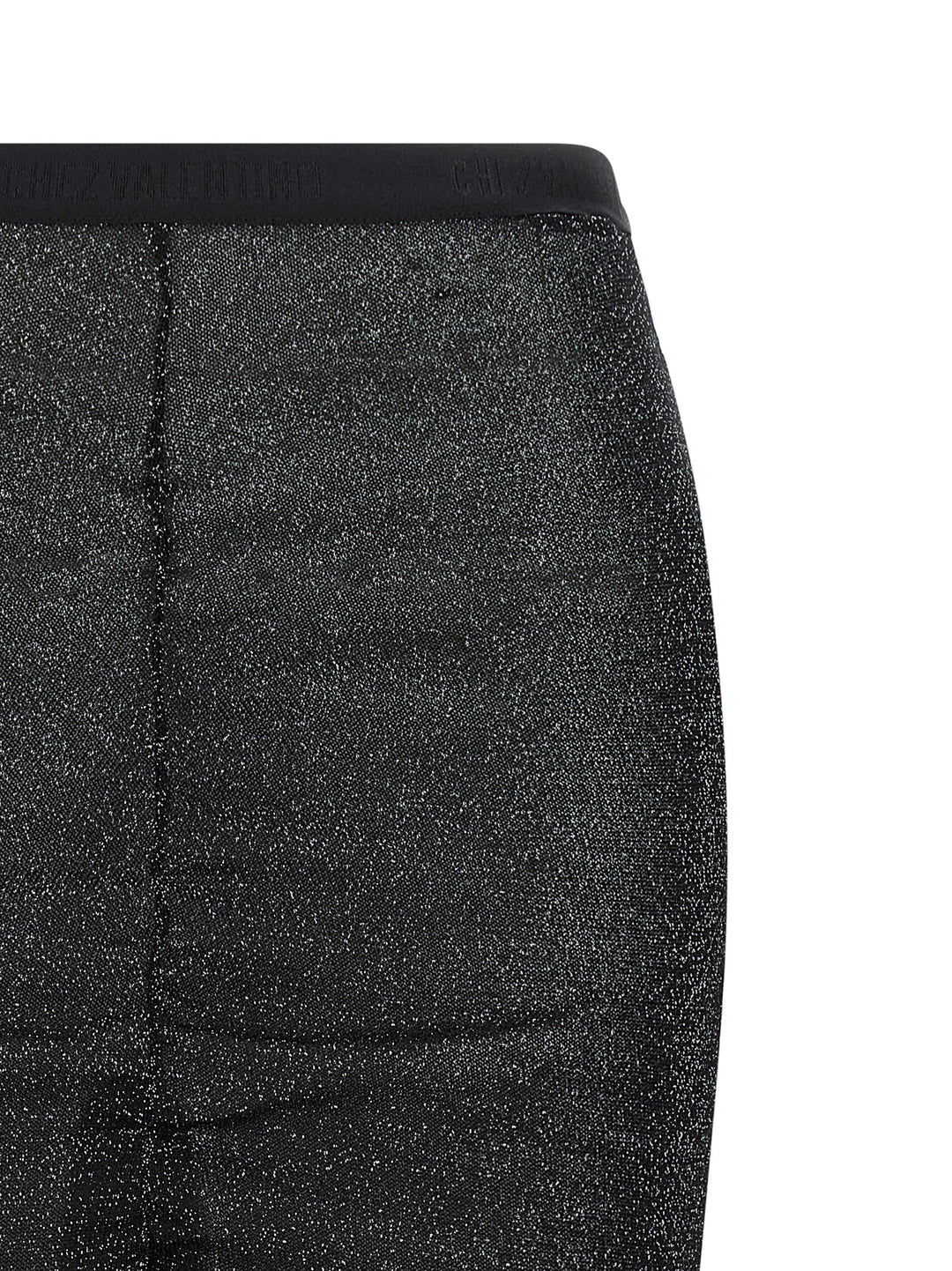 Valentino Garavani Lurex Knit Skirt Skirts - Black | 0e4ef95d228dce9d95b60f868db55887003efdcc