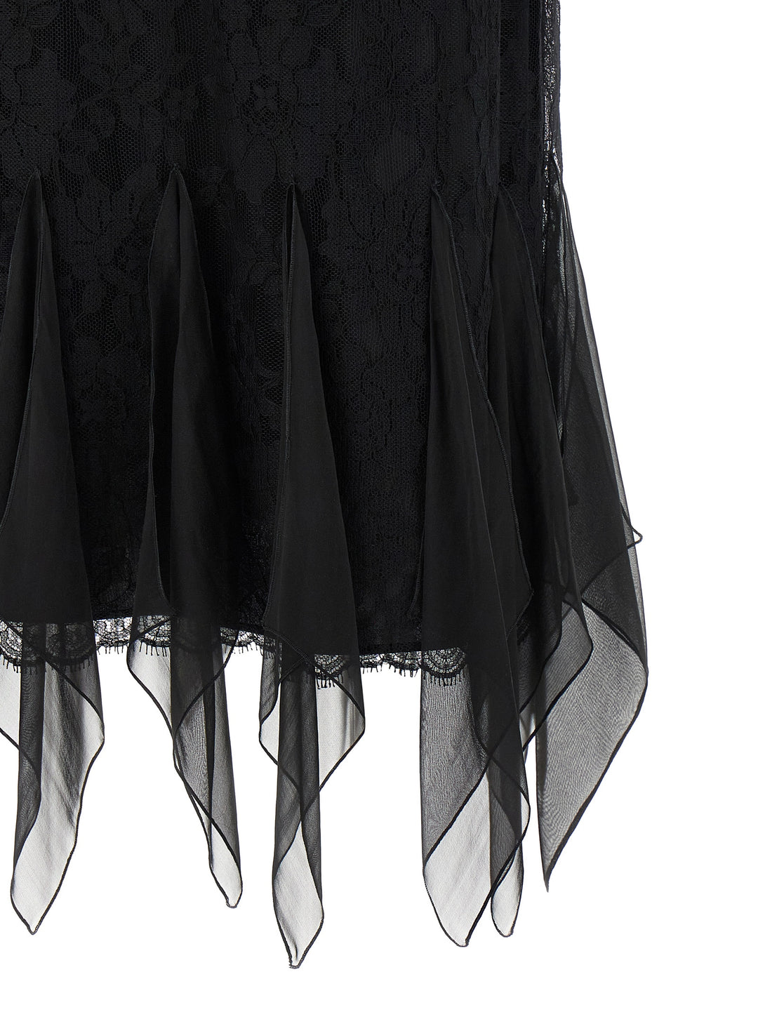 Valentino Garavani Valentino Garavani Lace Skirt Skirts - Black | 8bf0b71a9aaddabe94c4e3e7d8a2cd4c3f0fc442