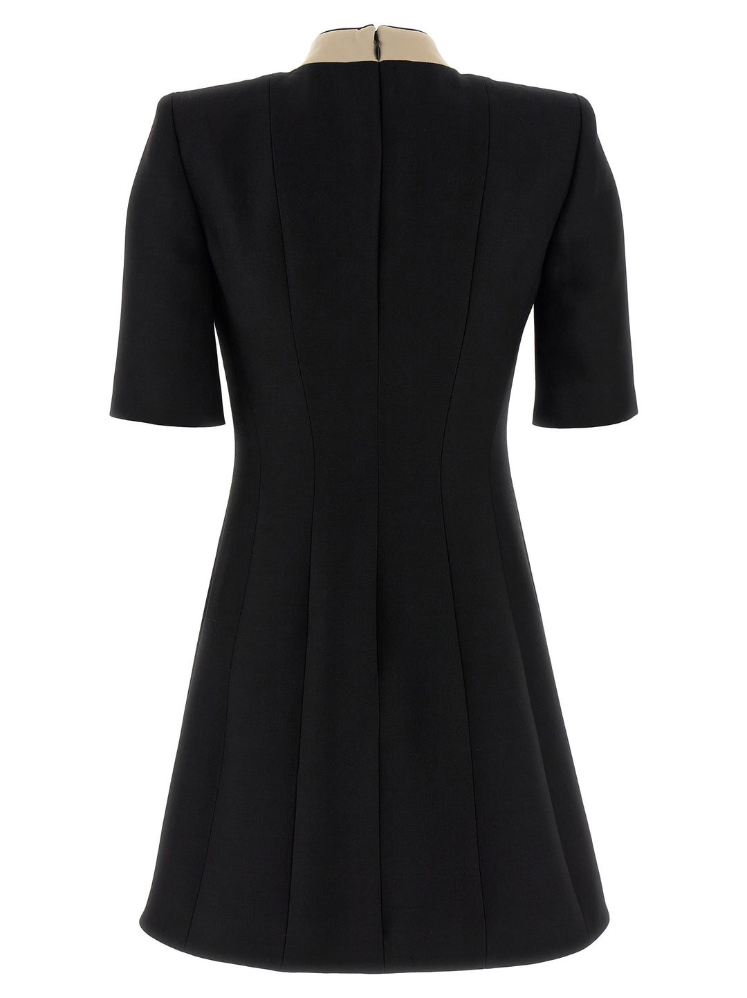 Valentino Garavani Valentino Garavani Wool And Silk Dress Dresses - Black | ee99c1109d9a63b93bccf3abb61a7c8a15e43847