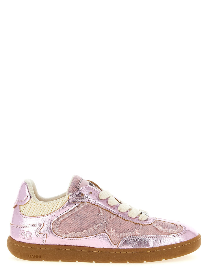 Ganni 08 Sneakers - Pink | 76f05733f9820ead3fa77e8be3091fb654aeab46