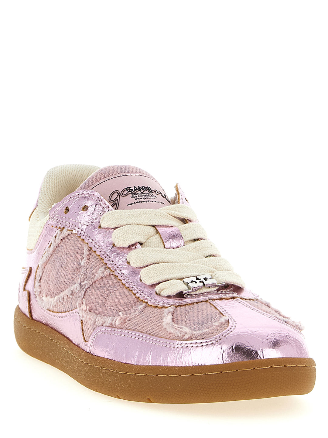 Ganni 08 Sneakers - Pink | f98da99fc6554e1c61f55b2b65eaeab193d1daec