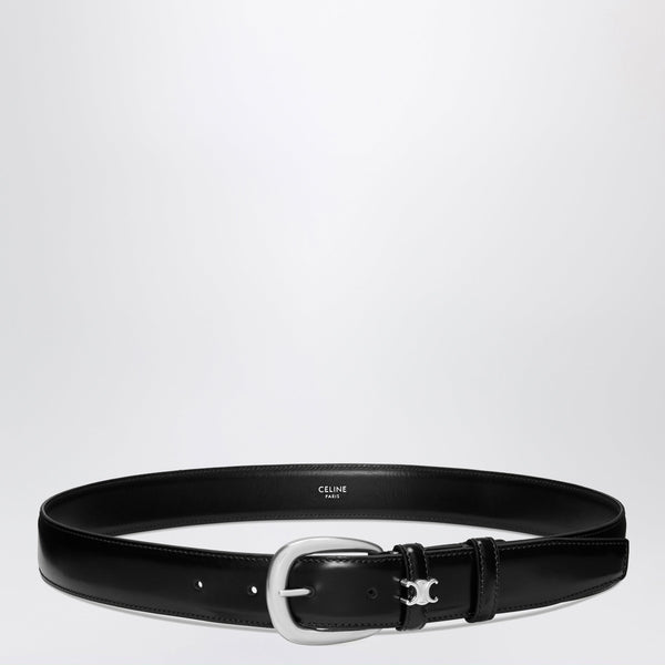 Vivienne Belt In Taurillon Leather Black