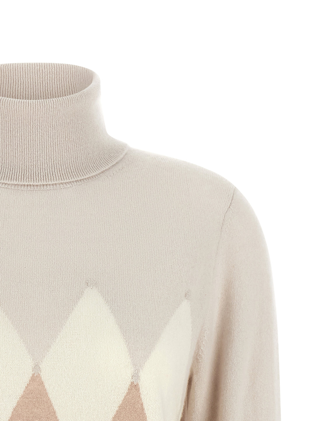 Ballantyne New Diamond Sweaters and Cardigans - Beige | 4e669f8d1619fda32e6e3fd474e110ce3ed30c67