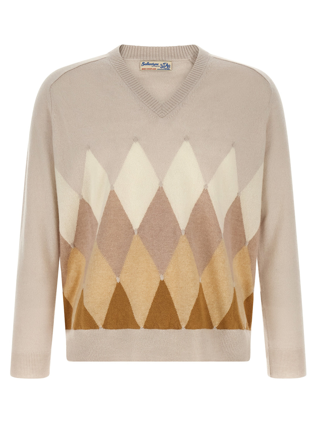 Ballantyne Diamond Sweaters and Cardigans - Beige | fd0d708d5be20ccd0b39501bafeb573e052ebf39