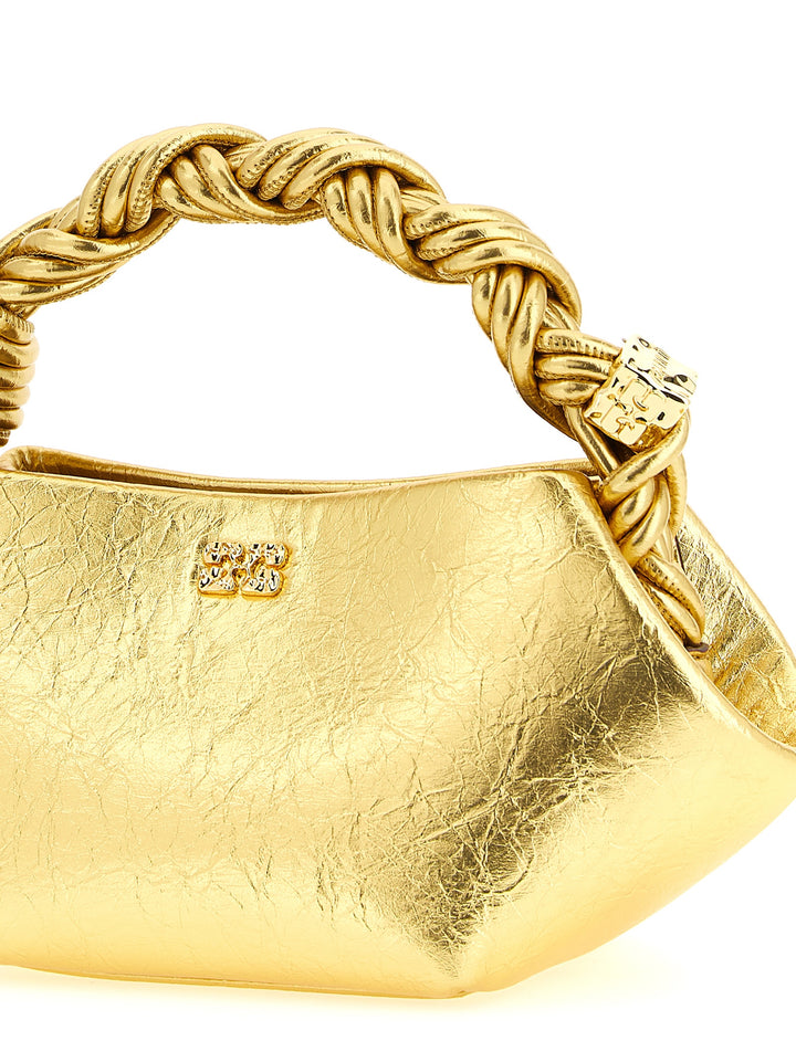 Ganni Bou Hand Bags - Gold | 6f596bd4beca3b2ed5a1b566c073c2060065db13