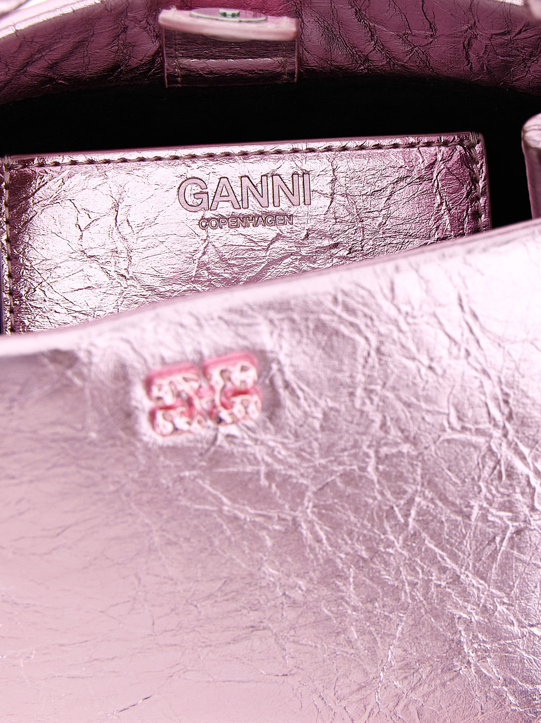 Ganni Bou Hand Bags - Pink | 78f04521e672aa94350232822a21c269c9046488