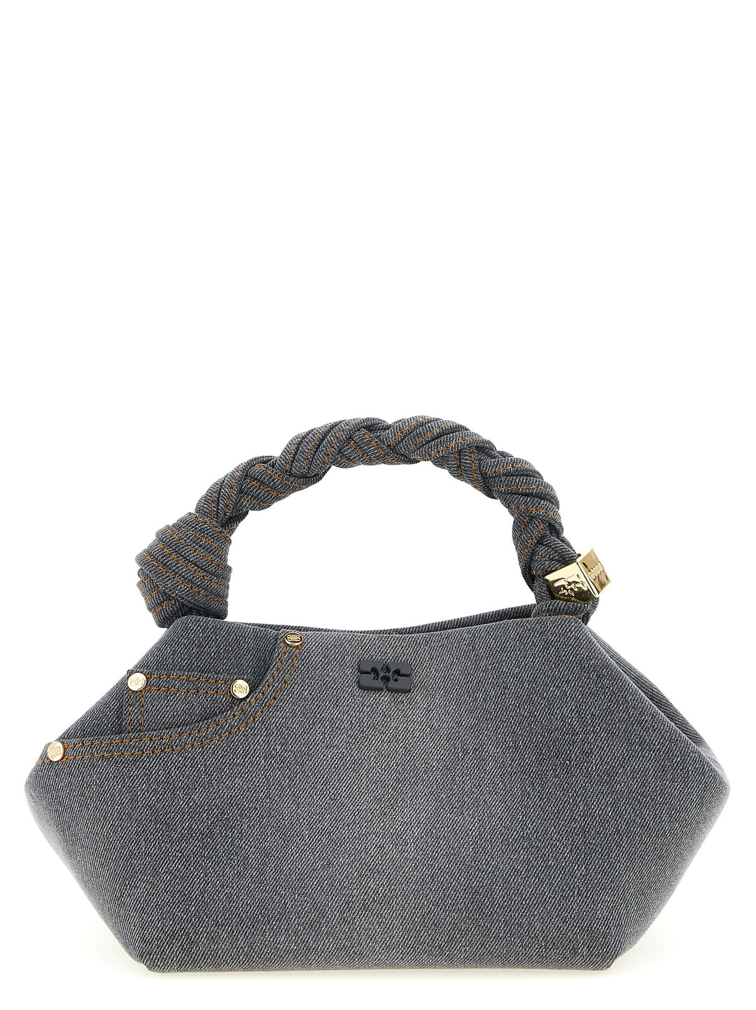 Ganni Small Bou Hand Bags - Gray | 8172396c17b8274c767c475648e3ba6f6f3e395e
