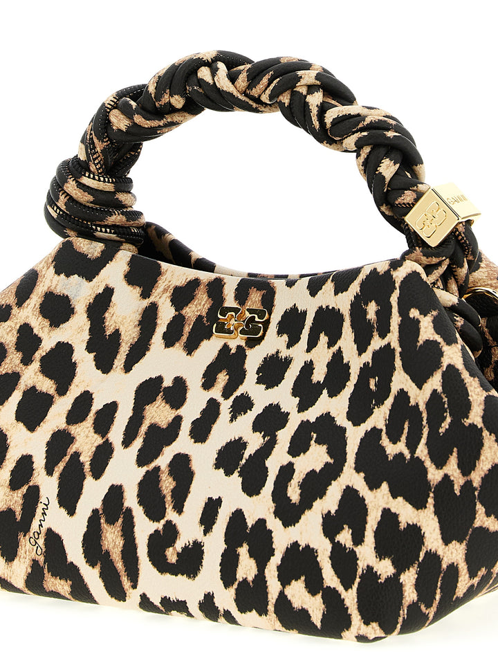 Ganni Small Bou Bag Leopard Hand Bags - Brown | b26dcd444f640531e72c3f1eb41d73aefc1199b6