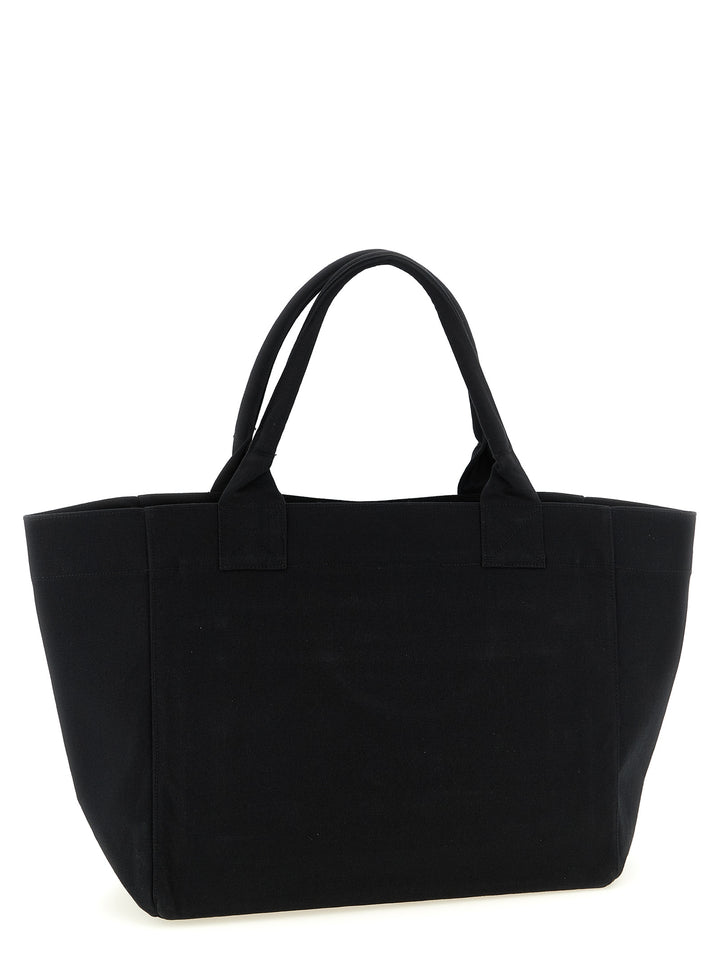 Ganni Black Medium Cherry Tote Tote Bag - Black | ded974fb50099304570d9021a86568e5a0ebb977
