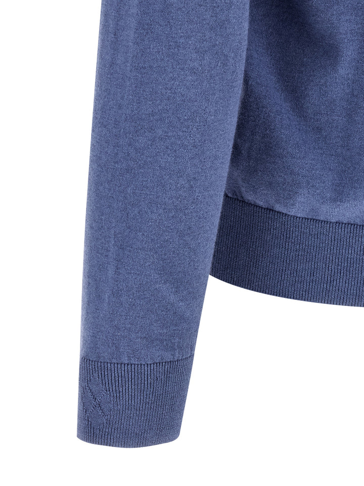 Ballantyne Cardigan Argyle Sweaters and Cardigans - Blue | 1e694b8cbe885230d032ad73a2458900c306dedc