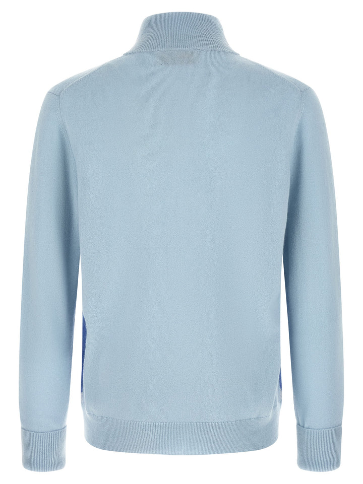 Ballantyne Classic Diamond Sweaters and Cardigans - Light Blue | d18c95435a8c8103308c275c6d8acfde327c5c6d