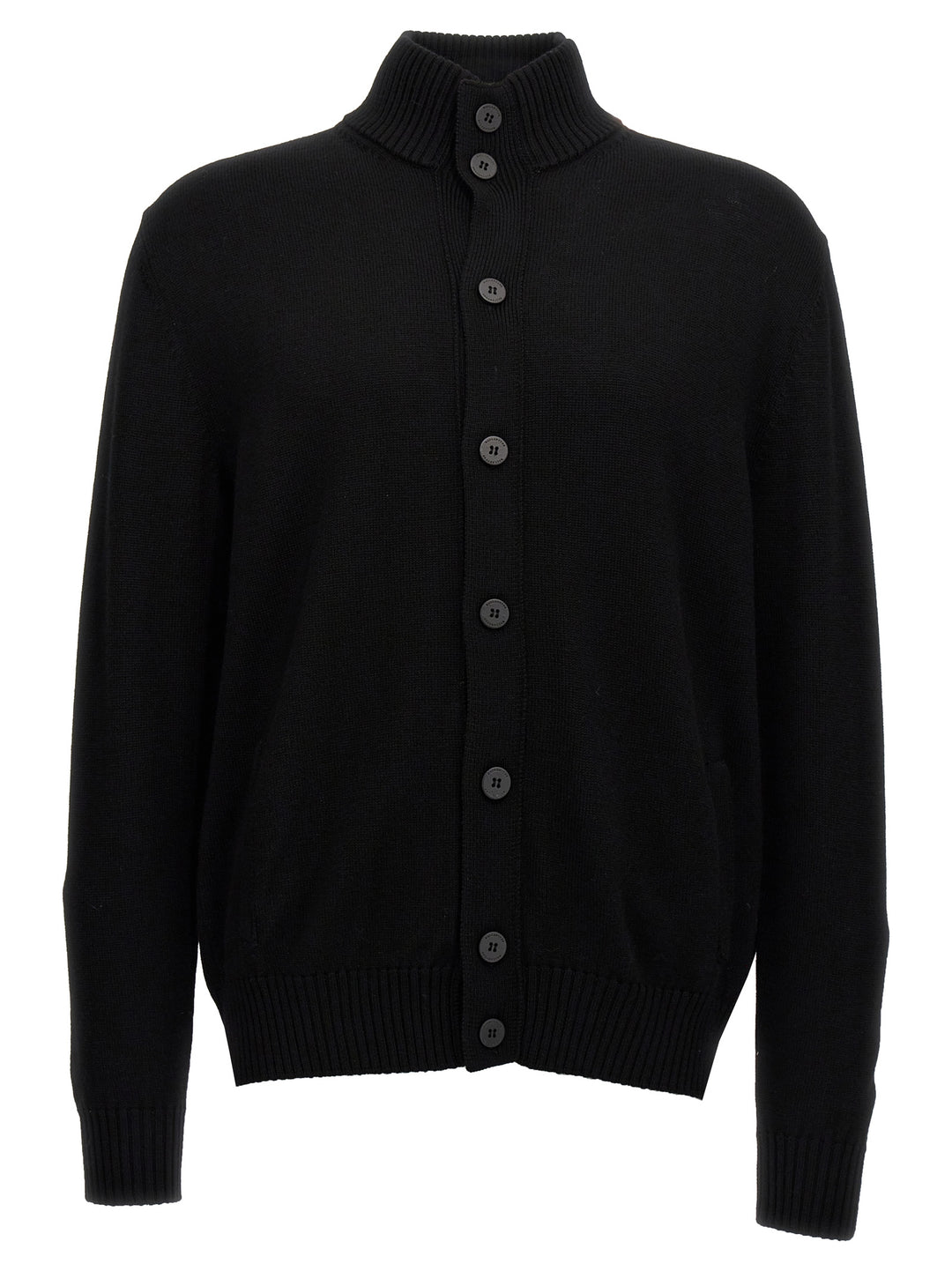 Merino Cardigan Sweater, Cardigans Black