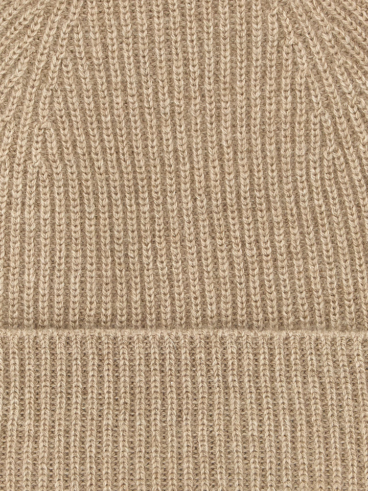 Ballantyne Cashmere Beanie Hats - Beige | c0aa77b0a226914753273c61219f8288323d58b9