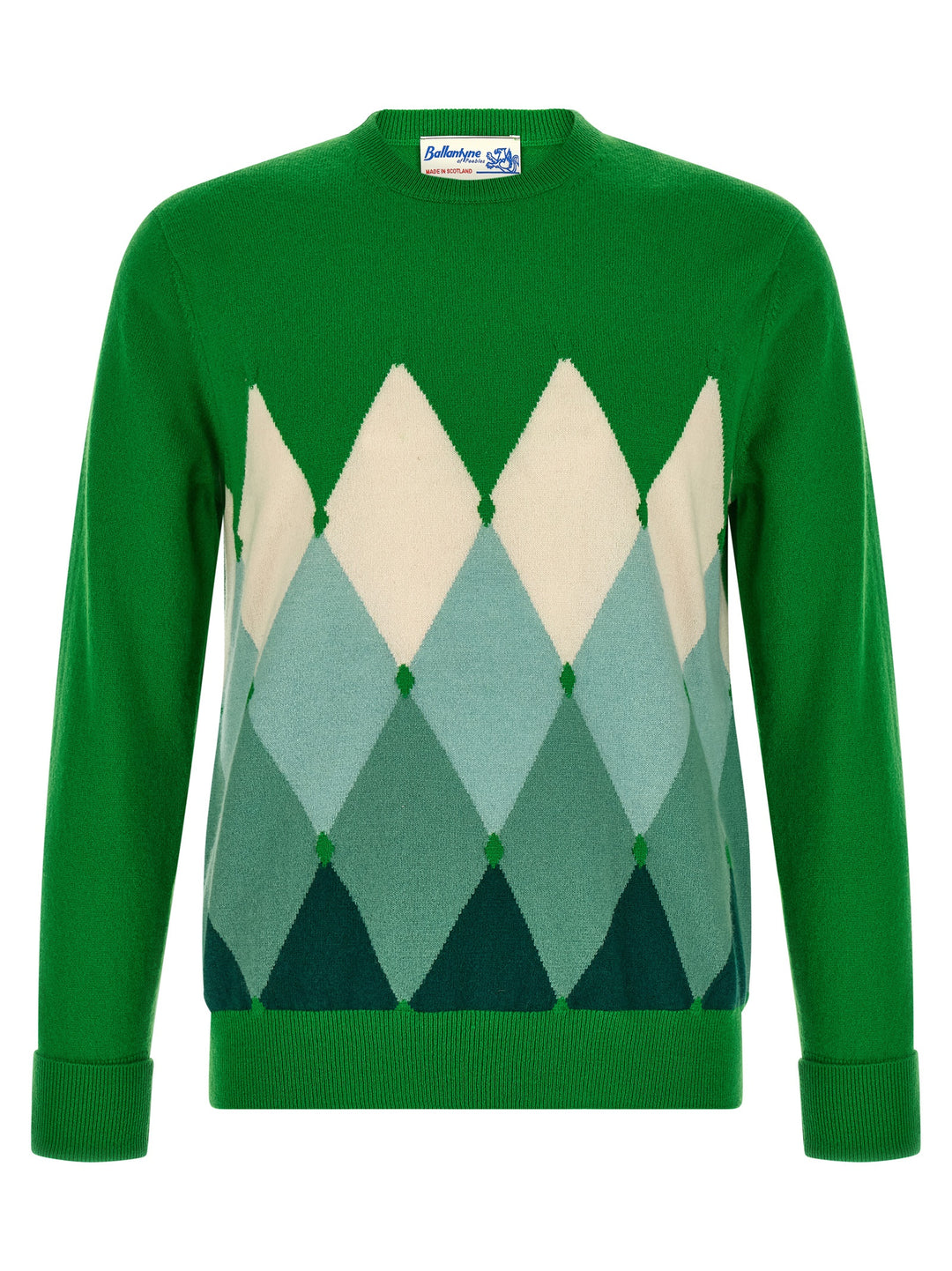 Ballantyne Diamond Sweaters and Cardigans - Green | d3446d0701faa0242e50e17c2ad8fce0218e9b77