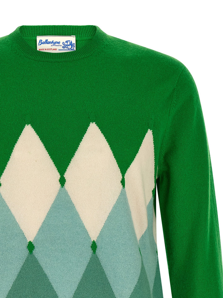 Ballantyne Diamond Sweaters and Cardigans - Green | 3b8e7f6eb0f719d81d90cdc2763dc7b77e7f6a5b