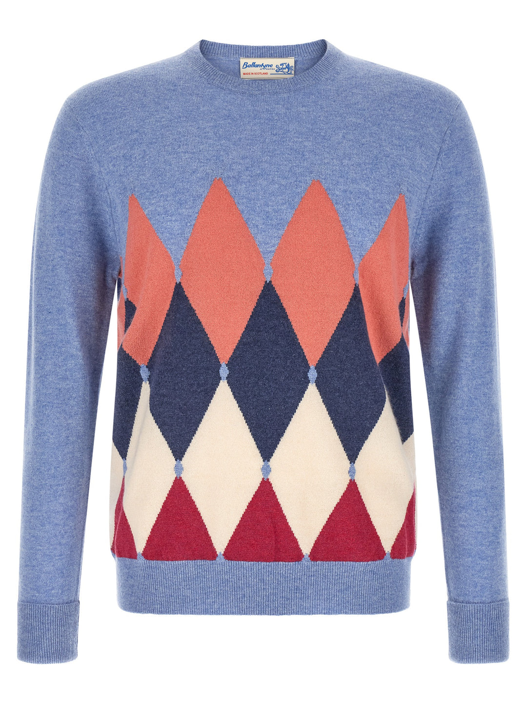 Ballantyne Diamond Sweaters and Cardigans - Light Blue | ea2d73aec75cd4613037a3c02818e8413d4c08e8