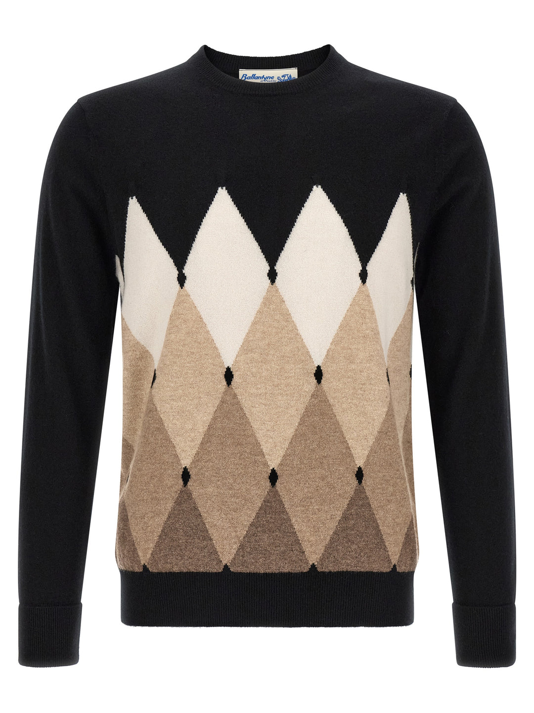 Ballantyne Diamond Sweaters and Cardigans - Black | e5dc621edec8a189f3deb3134fdd63e543ab67d2