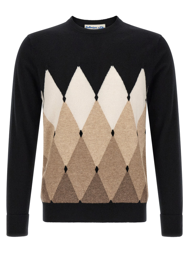 Ballantyne Diamond Sweaters and Cardigans - Black | e5dc621edec8a189f3deb3134fdd63e543ab67d2