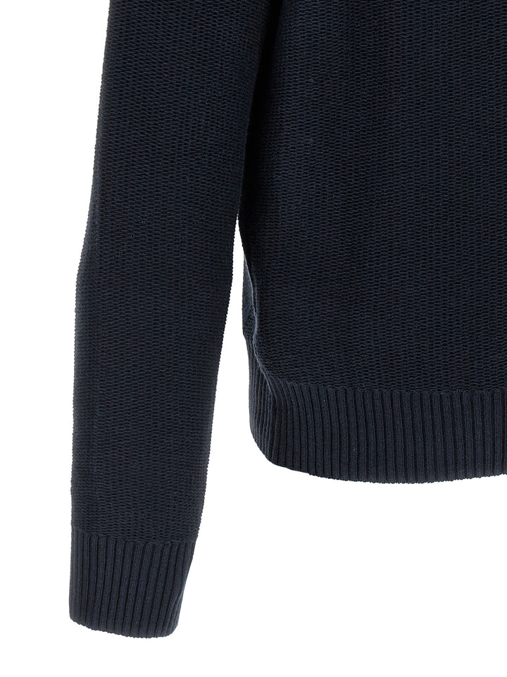 Ballantyne Diamond Intarsia Sweater Sweaters and Cardigans - Blue | 1093308ac2890946f15a14b63ec0e32dbc10b8d9