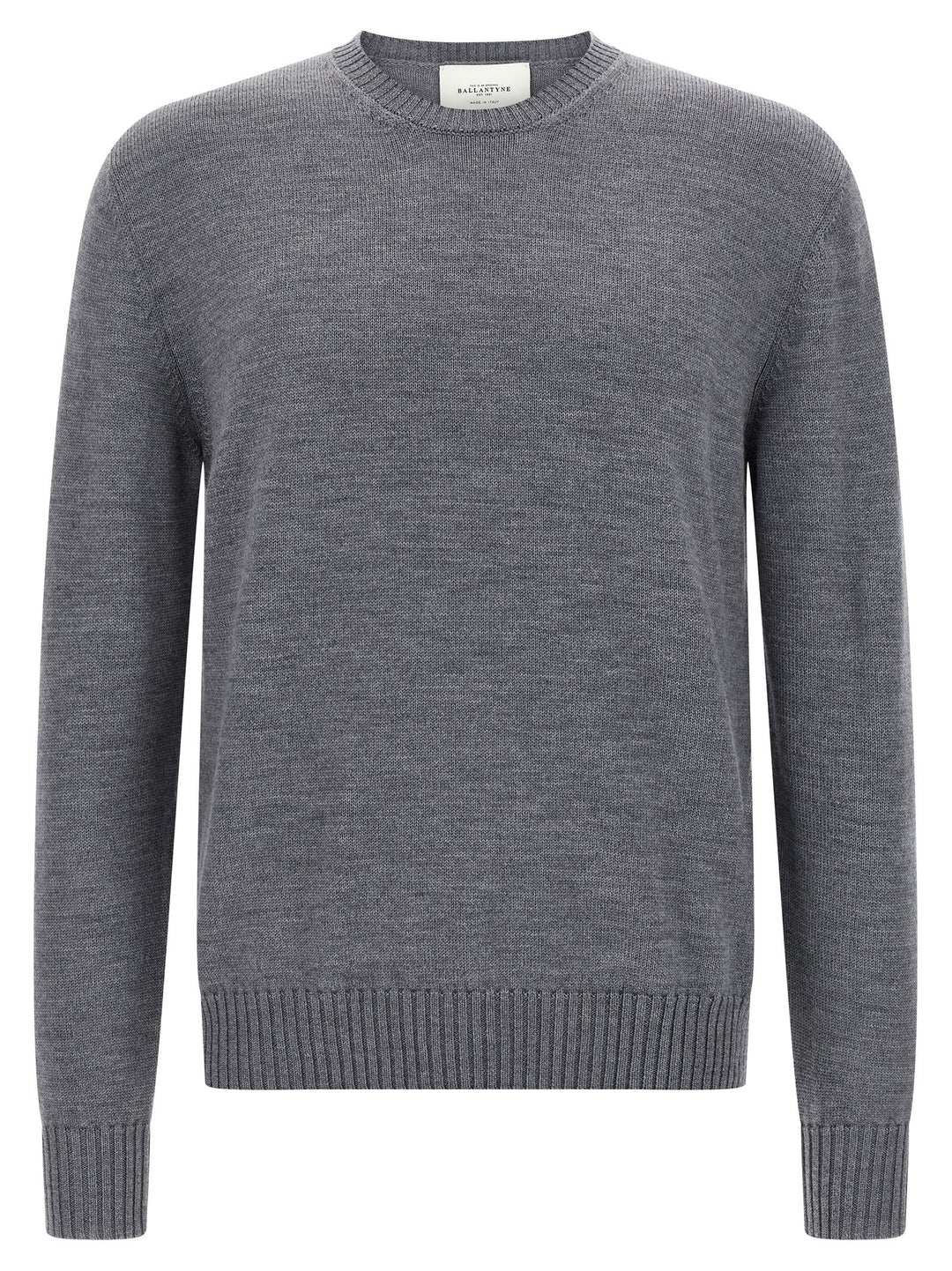 Ballantyne Merino Sweater Sweaters and Cardigans - Gray | 95df6d7fdf0b581096f11338a20eb59c7f9a83bf