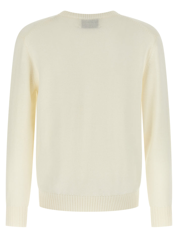 Ballantyne Merino Sweater Sweaters and Cardigans - White | 2ca22c6962095a7fb4936353d159f6d32f434020